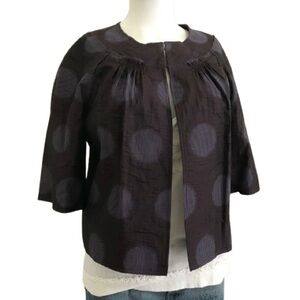 Gorgeous Purple on Purple Jacket